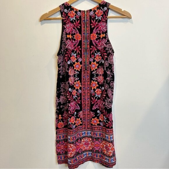 Papillon Sleeveless A-line Pattern Dress - Picture 5 of 6